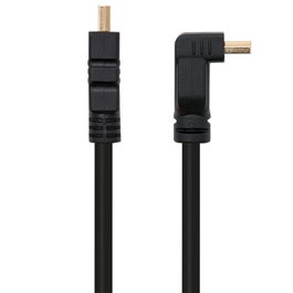 Nanocable Cable HDMI v1.4 Acodado 1,8m Negro